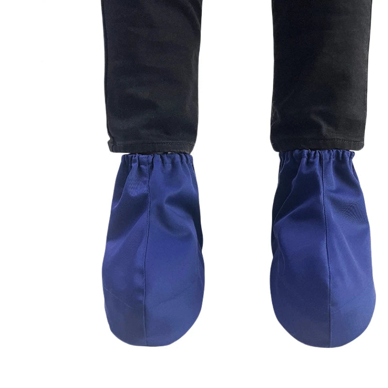 AJ111 Fabric Shoe Covers — original supplier photo with background text removed.