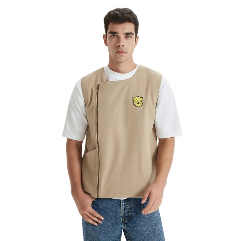 AJ517 Sleeveless Layering Vest — original supplier photo with background text removed.