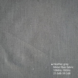 Heather gray MTF fabric sample