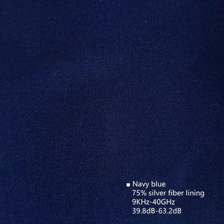Navy blue 75Ag fabric sample