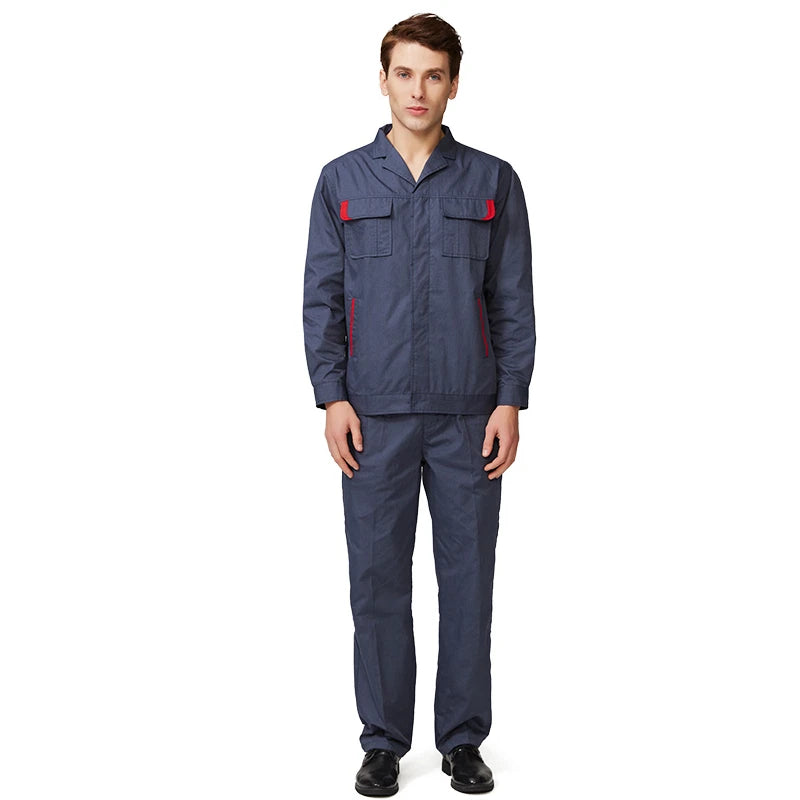 AJ825 Utility Jacket and Trousers Set — original supplier photo with background text removed.