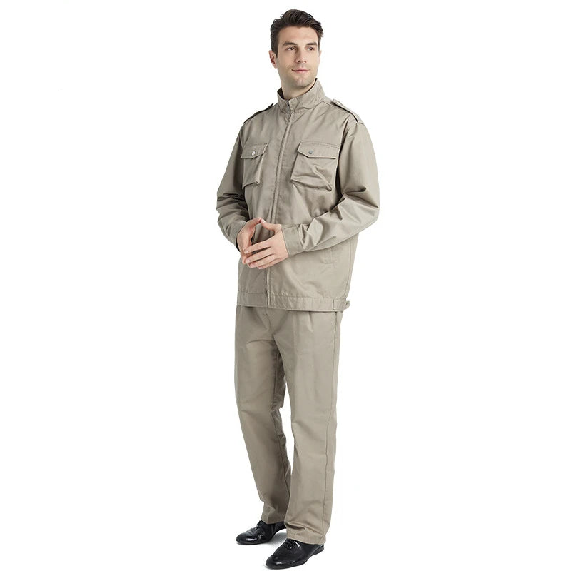 AJ812 Utility Jacket and Trousers Set — original supplier photo with background text removed.