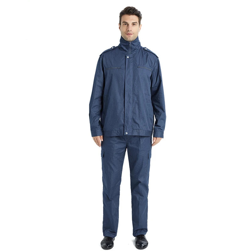 AJ811 Stand-Collar Clothing Set — original supplier photo with background text removed.